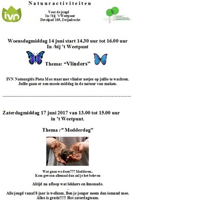 Over vlinders en een modderdag.