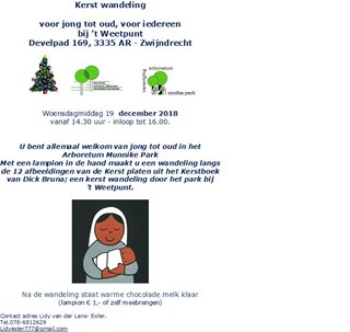 Kerst wandeling